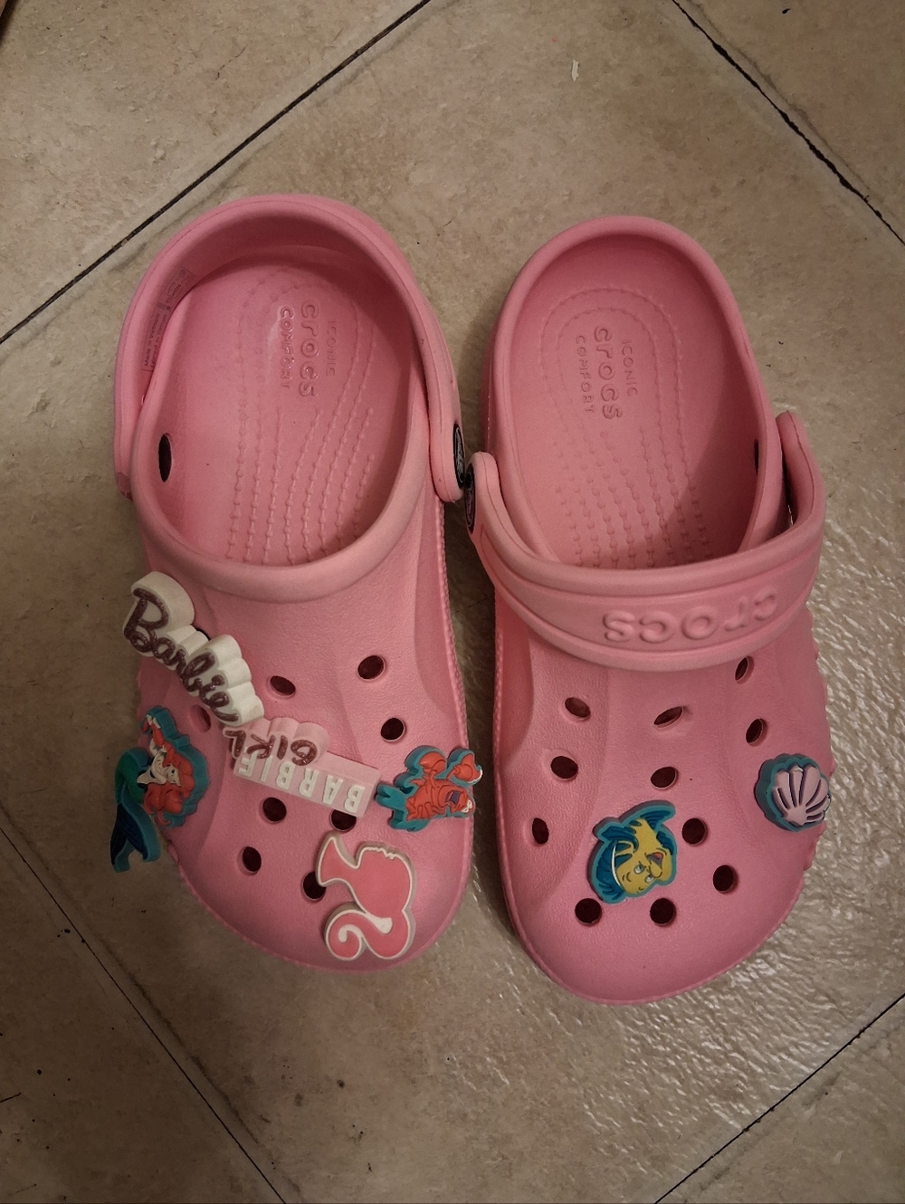 Crocs Kids' Classic Clog - Pink Size C 11